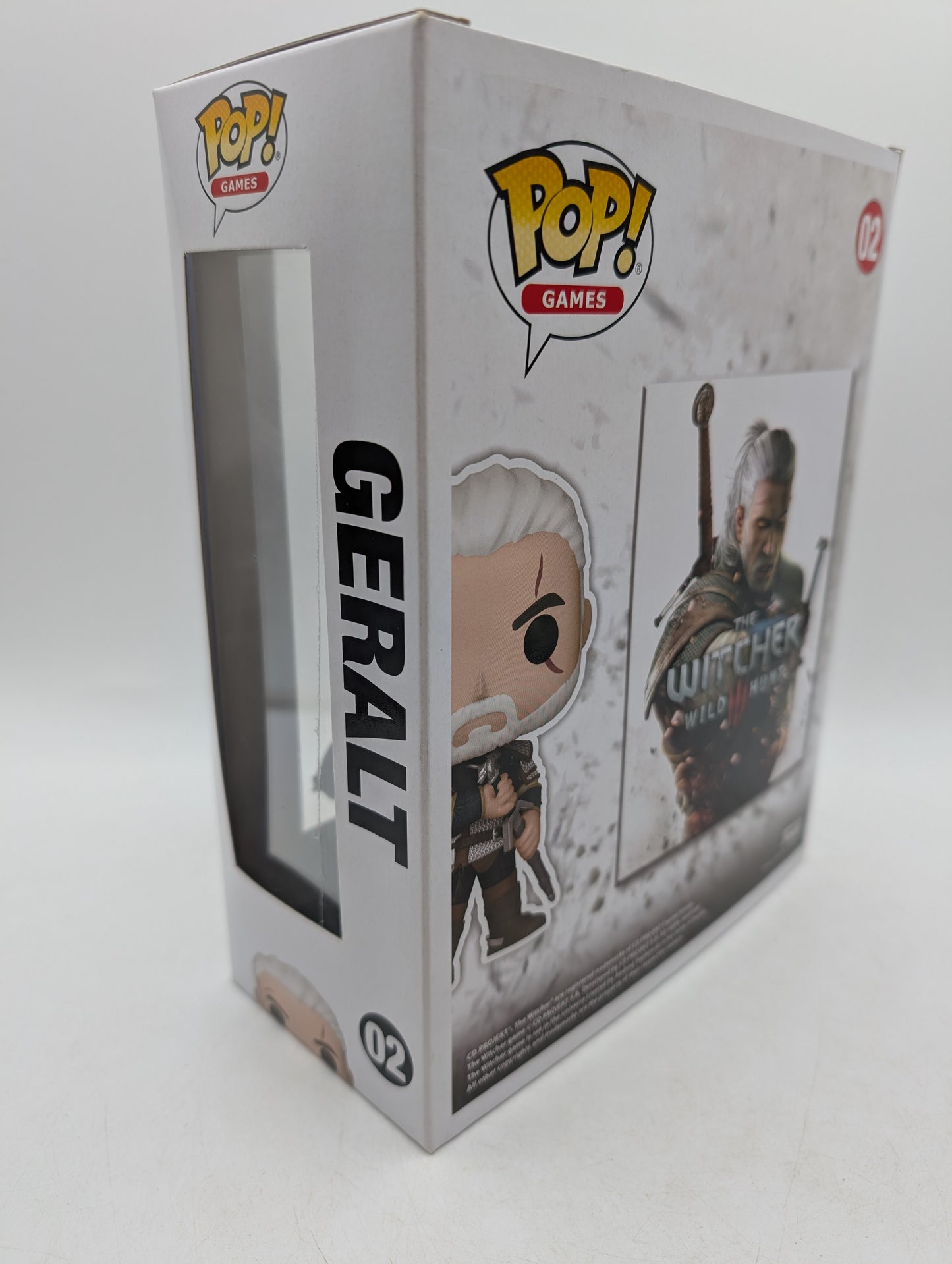Funko POP! Games Cover: The Witcher 3: Wild Hunt Geralt #02