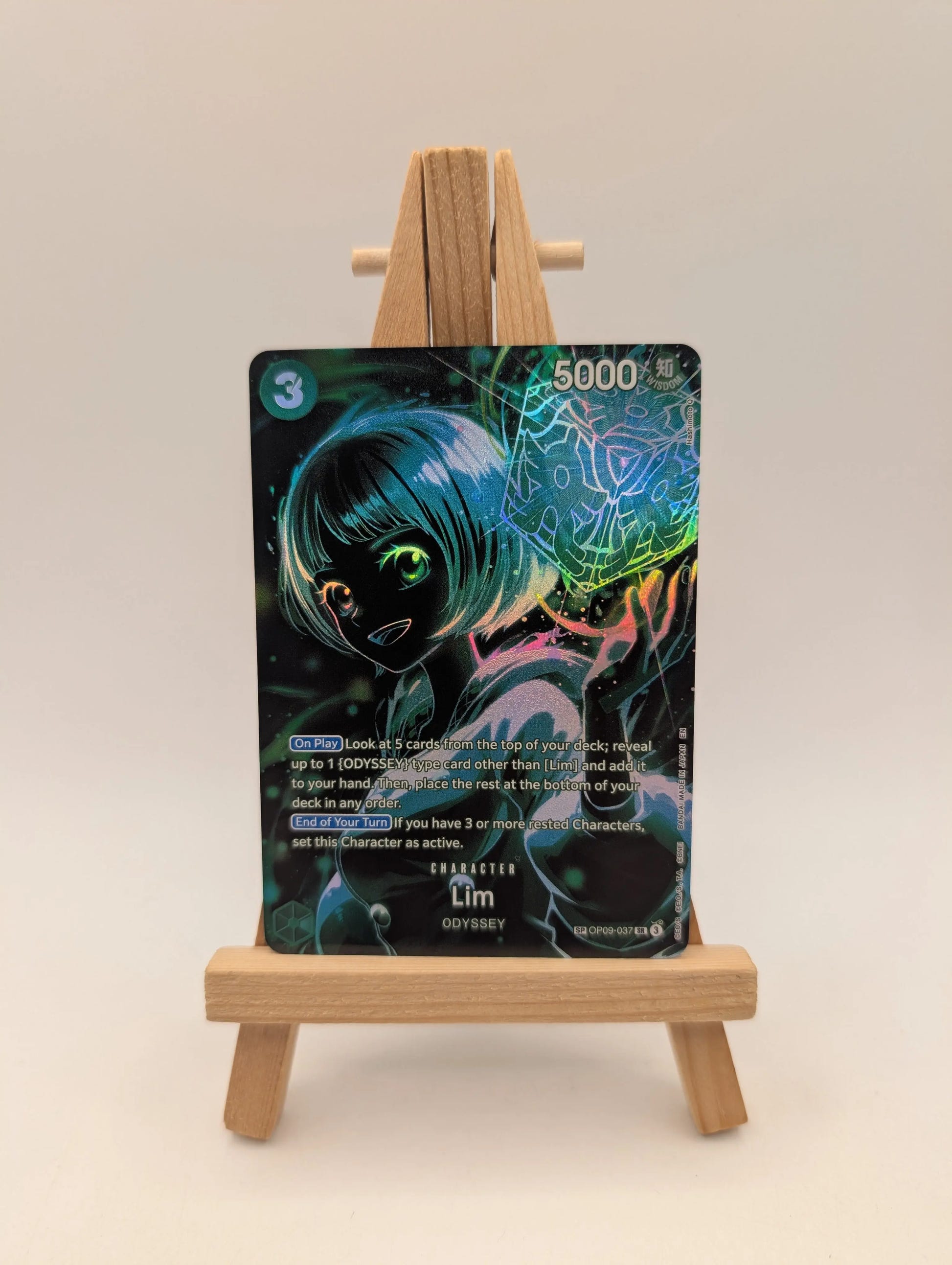 [SP] OP09-037 [SR] - Lim - NM - One Piece TCG - OP12 - Legacy Of The Master - EN FRENLY BRICKS - Open 7 Days image 1