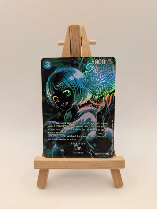 [SP] OP09-037 [SR] - Lim - NM - One Piece TCG - OP12 - Legacy Of The Master - EN FRENLY BRICKS - Open 7 Days