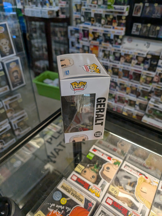 FUNKO Pop Vinyl Geralt #1322 FRENLY BRICKS - Open 7 Days