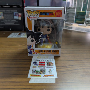 FUNKO Pop Vinyl Goku & Fling Nimbus #109 FRENLY BRICKS - Open 7 Days