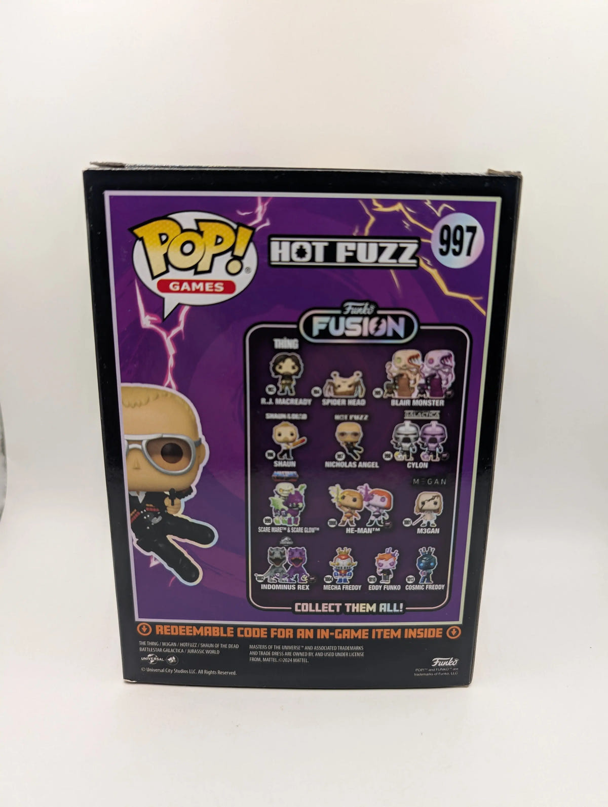 Funko Pop - Funko Fusion Nicholas Angel 997 - Hot Fuzz - Pop Games FRENLY BRICKS - Open 7 Days image 4