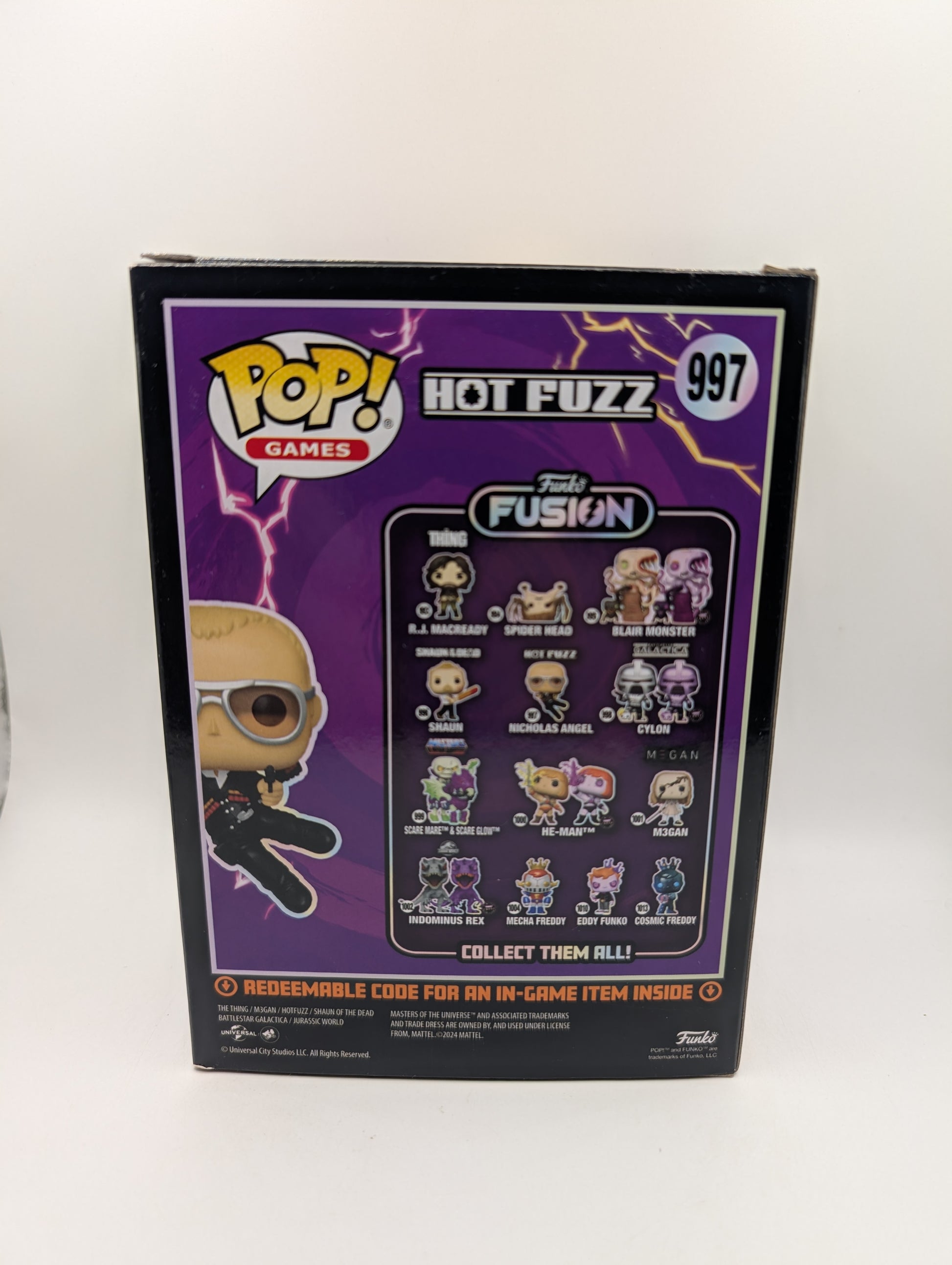 Funko Pop - Funko Fusion Nicholas Angel 997 - Hot Fuzz - Pop Games