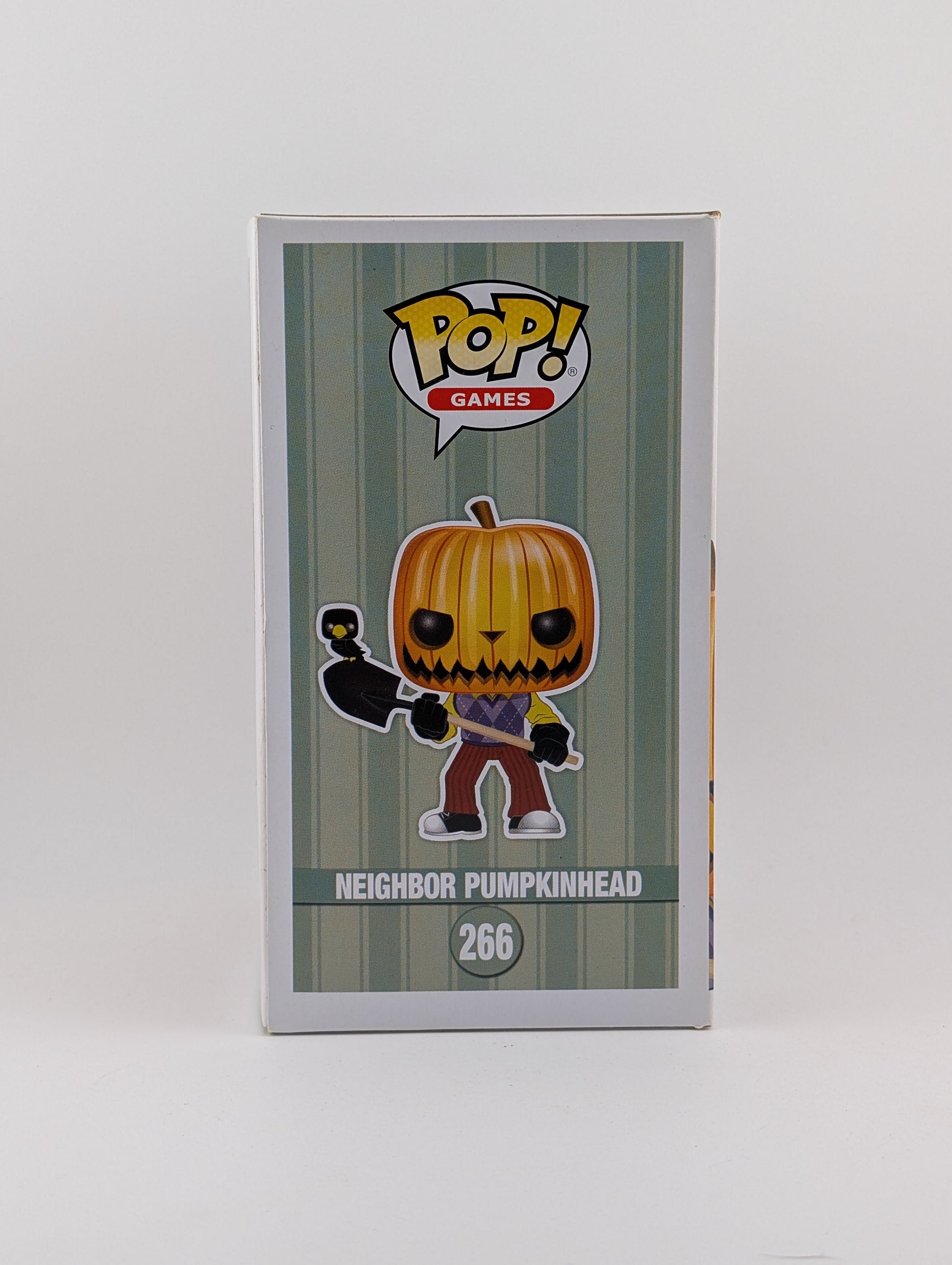 Funko POP! Games Hello Neighbor #266 Neighbor Pumpkin Head Glow in the Dark Vinyl Collectable Rare FRENLY BRICKS - Open 7 Days