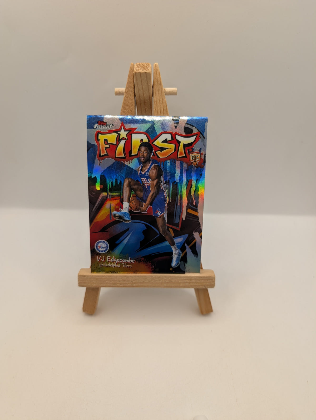 2025-26 Topps Finest VJ Edgecomb RC First Refractor F-3 FRENLY BRICKS - Open 7 Days image 1