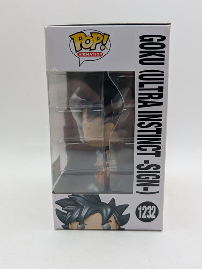 Funko Pop! Dragon Ball Goku Ultra Instinct Sign #1232 2022 Fall NYCC