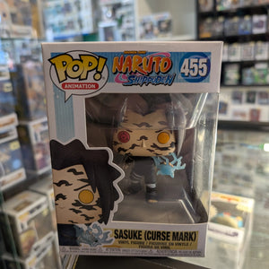 Sasuke Funko Pop 455 Curse Mark Naruto Exclusive Vaulted FRENLY BRICKS - Open 7 Days
