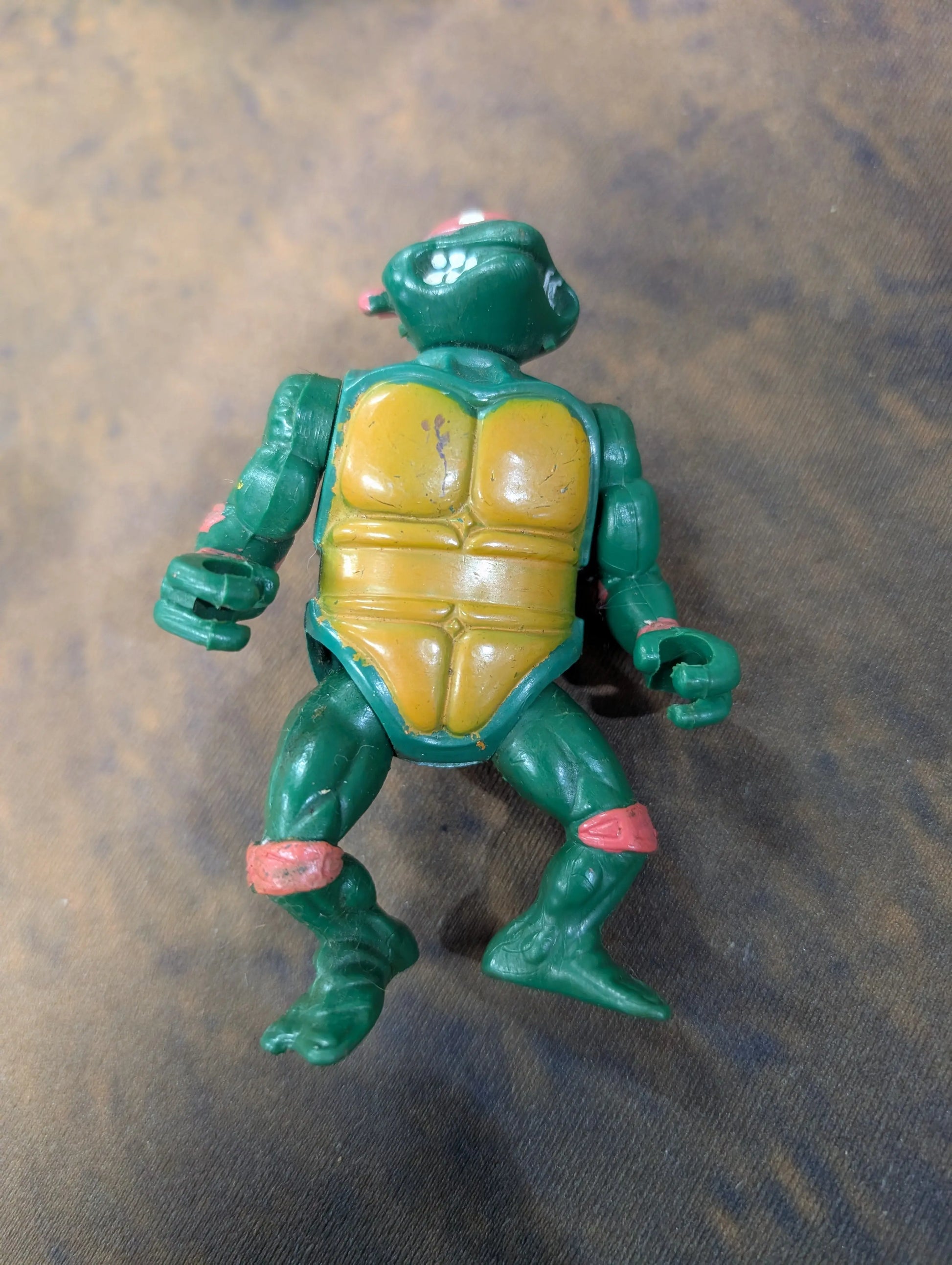 Vintage 1988 TMNT Ninja Turtles 5” Action Figure Hard Head Michaelangelo Loose FRENLY BRICKS - Open 7 Days