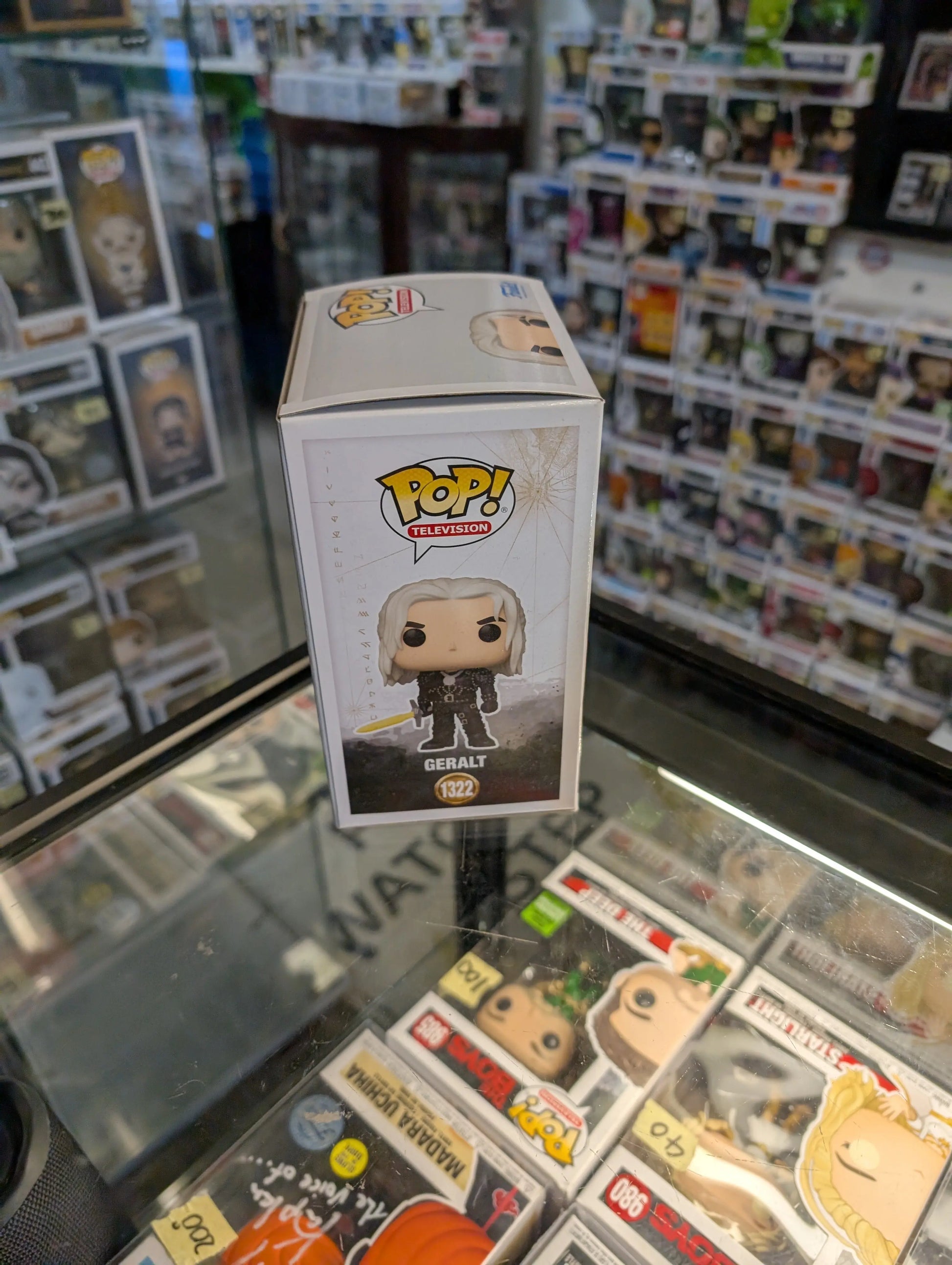 FUNKO Pop Vinyl Geralt #1322 FRENLY BRICKS - Open 7 Days