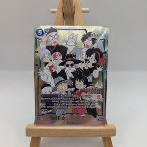 Dragonball Fusion World Manga Booster SB02 Son Goku: Secret Rare Alt FB06-119* FRENLY BRICKS - Open 7 Days