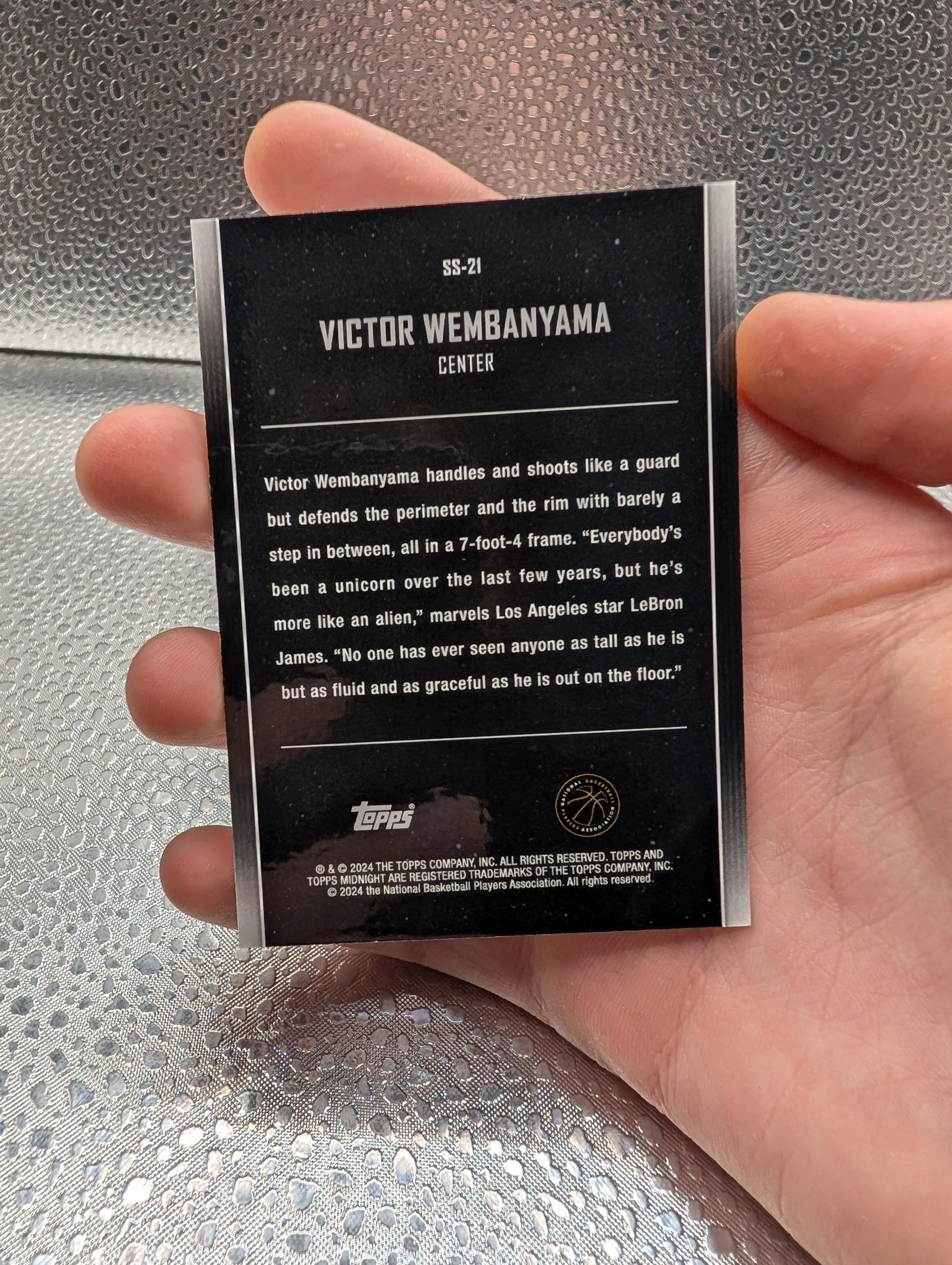 Midnight Star Studded Victor Wembanyama 1/5 FRENLY BRICKS - Open 7 Days