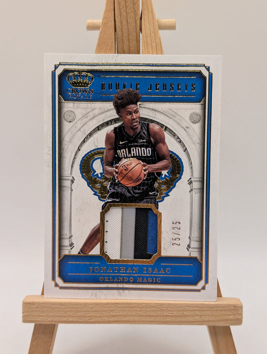 2017-18 Panini Crown Royale Rookie Jerseys Prime /25 Jonathan Isaac #RJ-12 FRENLY BRICKS - Open 7 Days
