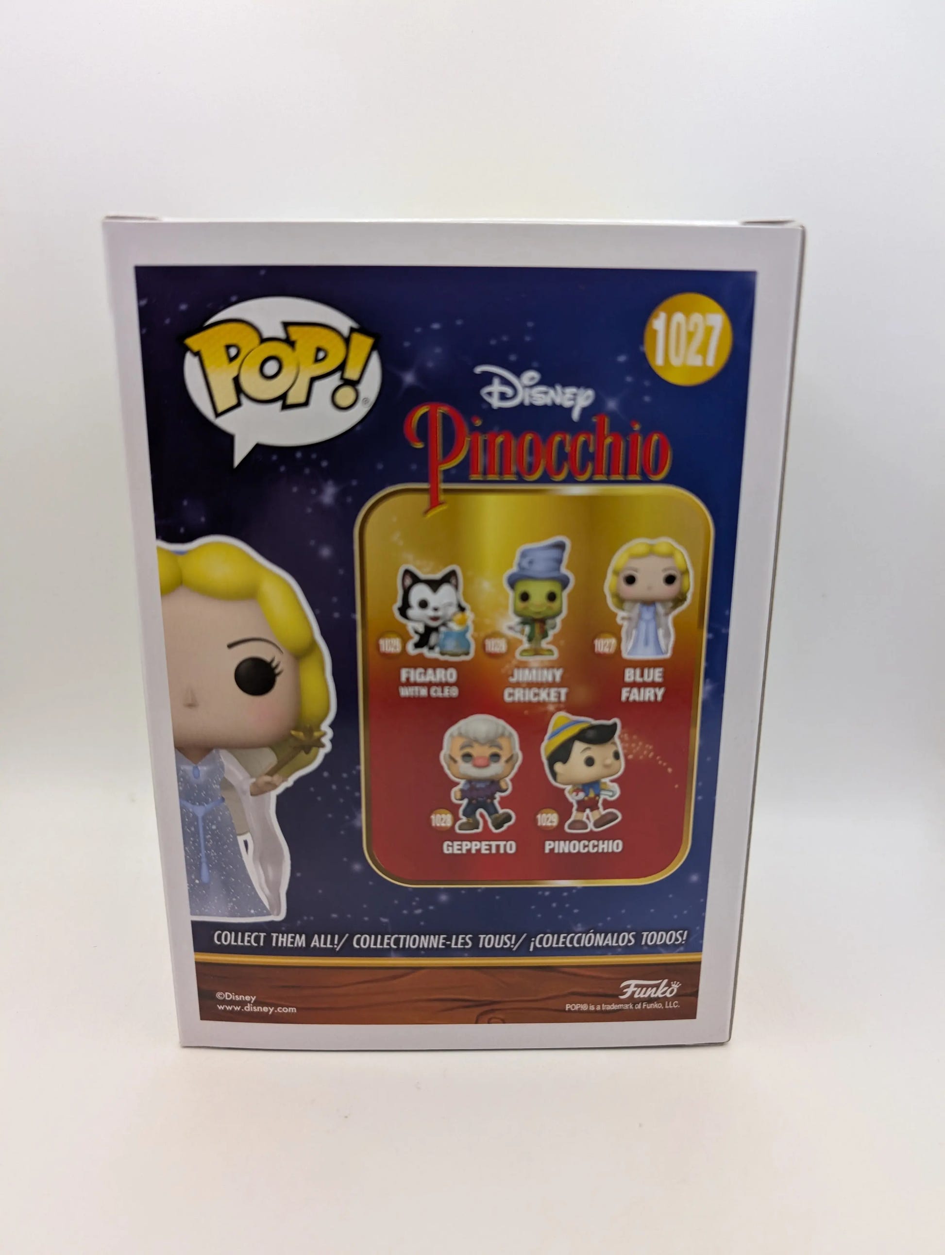 Disney Pinocchio - Blue Fairy CHASE 80th Anniversary Funko Pop! Vinyl #1027 FRENLY BRICKS - Open 7 Days image 3
