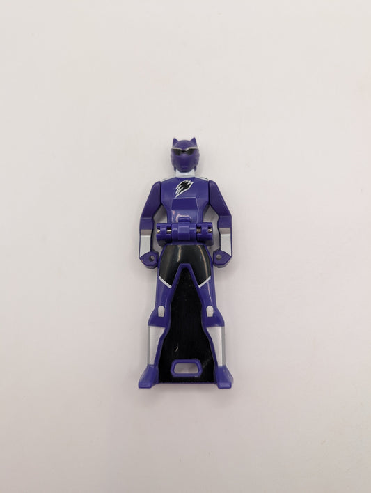 Power Rangers Megaforce 3" Purple Jungle Fury Wolf Ranger Key Candy Toy Figure FRENLY BRICKS - Open 7 Days