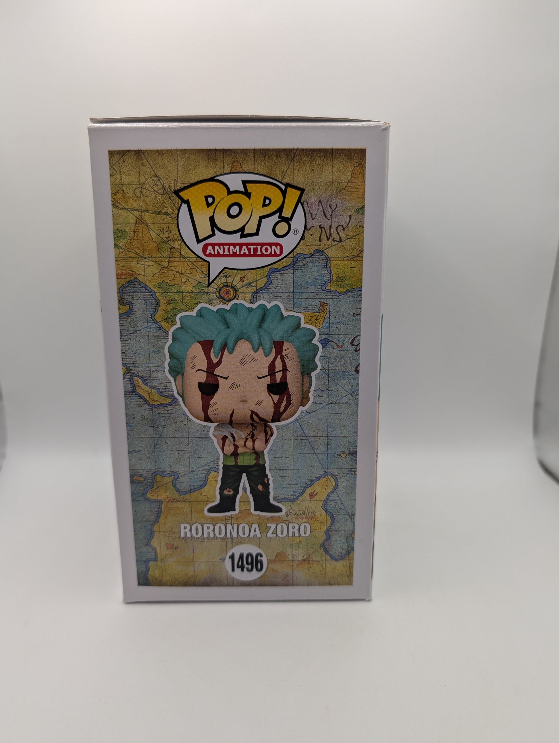 FUNKO Pop Vinyl Roronoa Zoro #1496 Figure FRENLY BRICKS - Open 7 Days