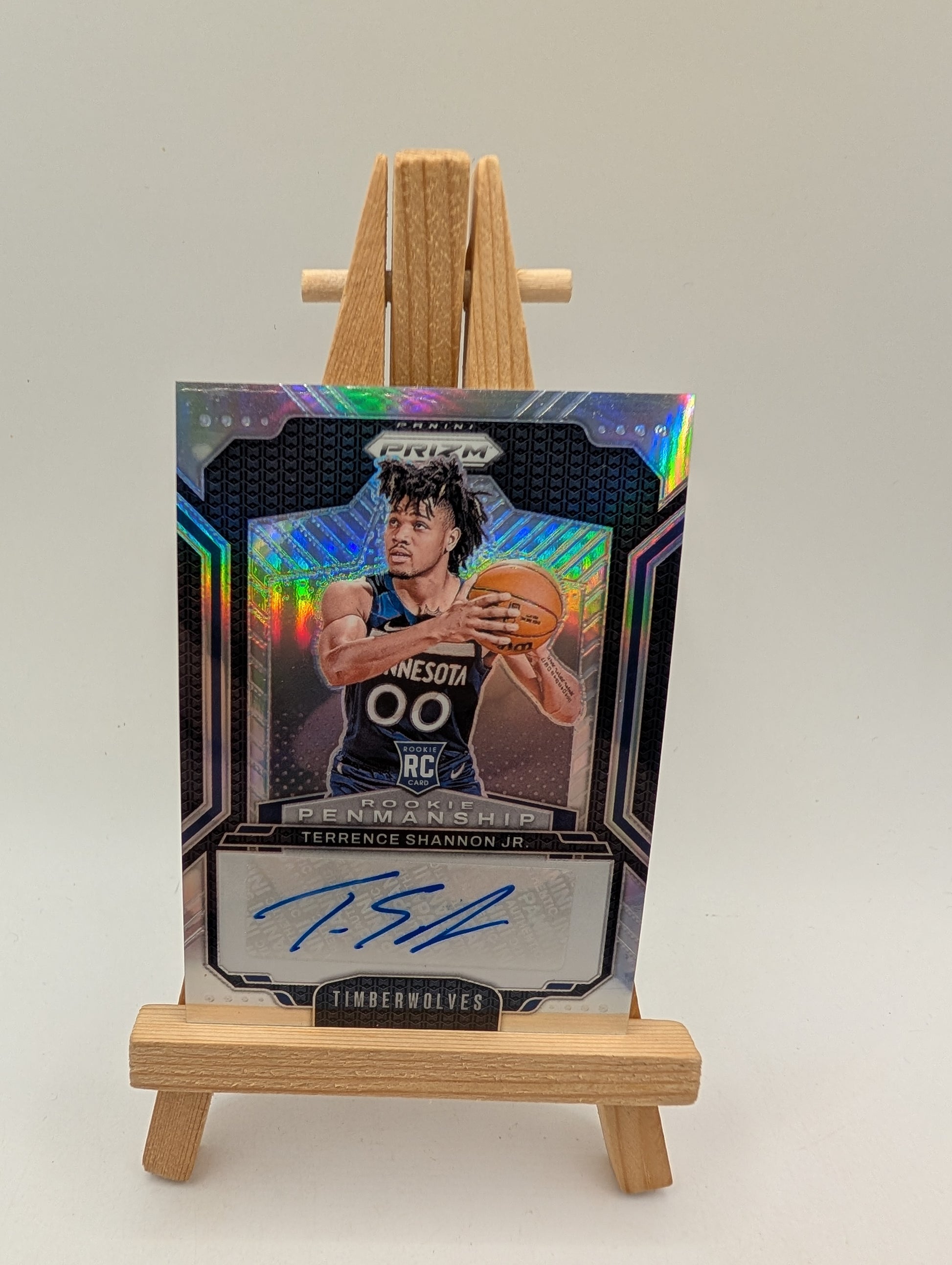 2024 PRIZM TERRENCE SHANNON JR. RK PENMANSHIP AUTO SILVER PRIZM