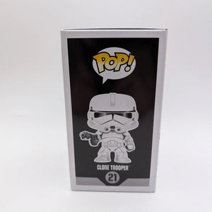 Funko Pop! Vinyl Figure Star Wars - Clone Trooper #21 2015 FRENLY BRICKS - Open 7 Days