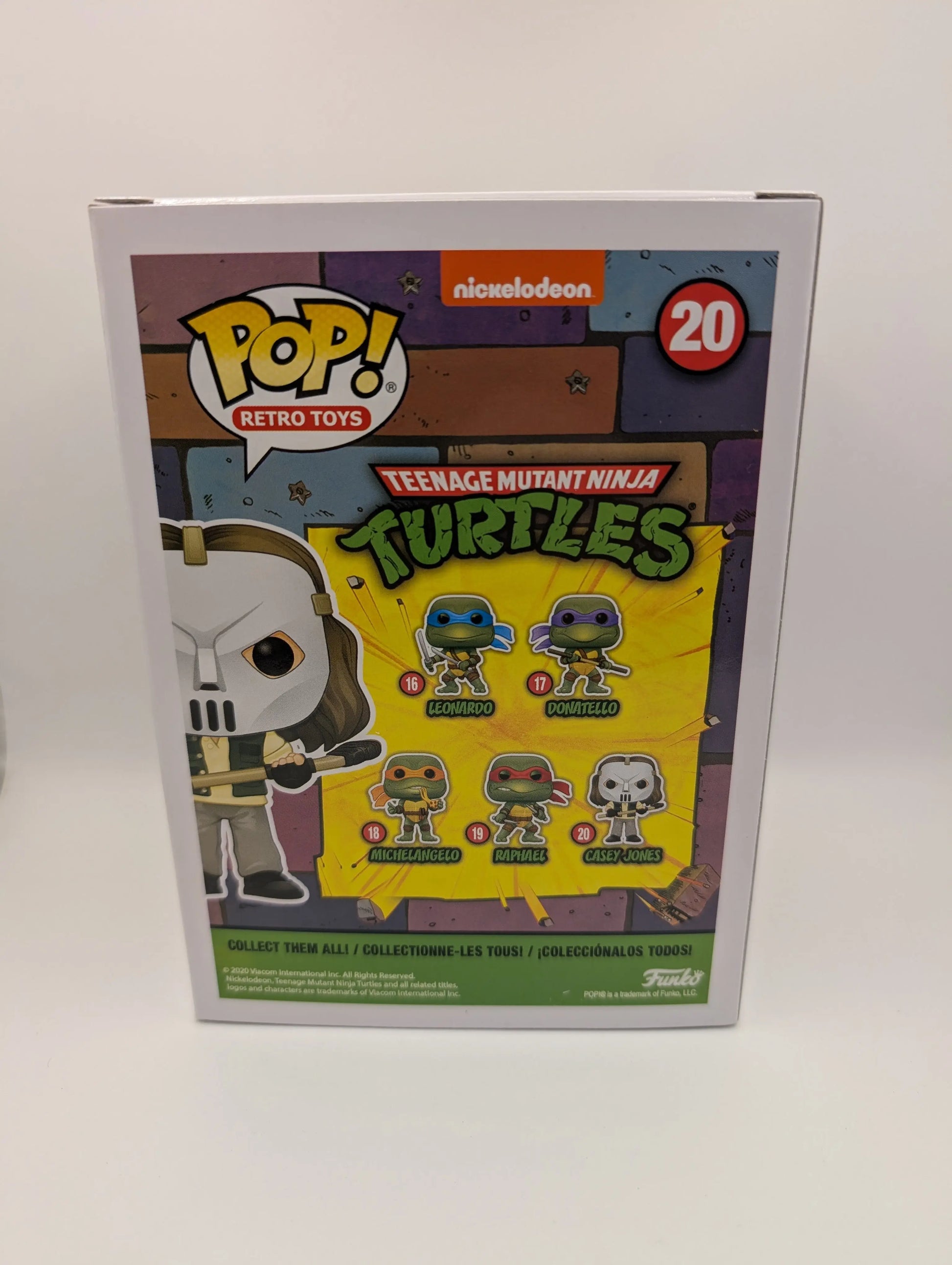 Funko Pop Vinyl Figure - TMNT - Casey Jones # 20 FRENLY BRICKS - Open 7 Days