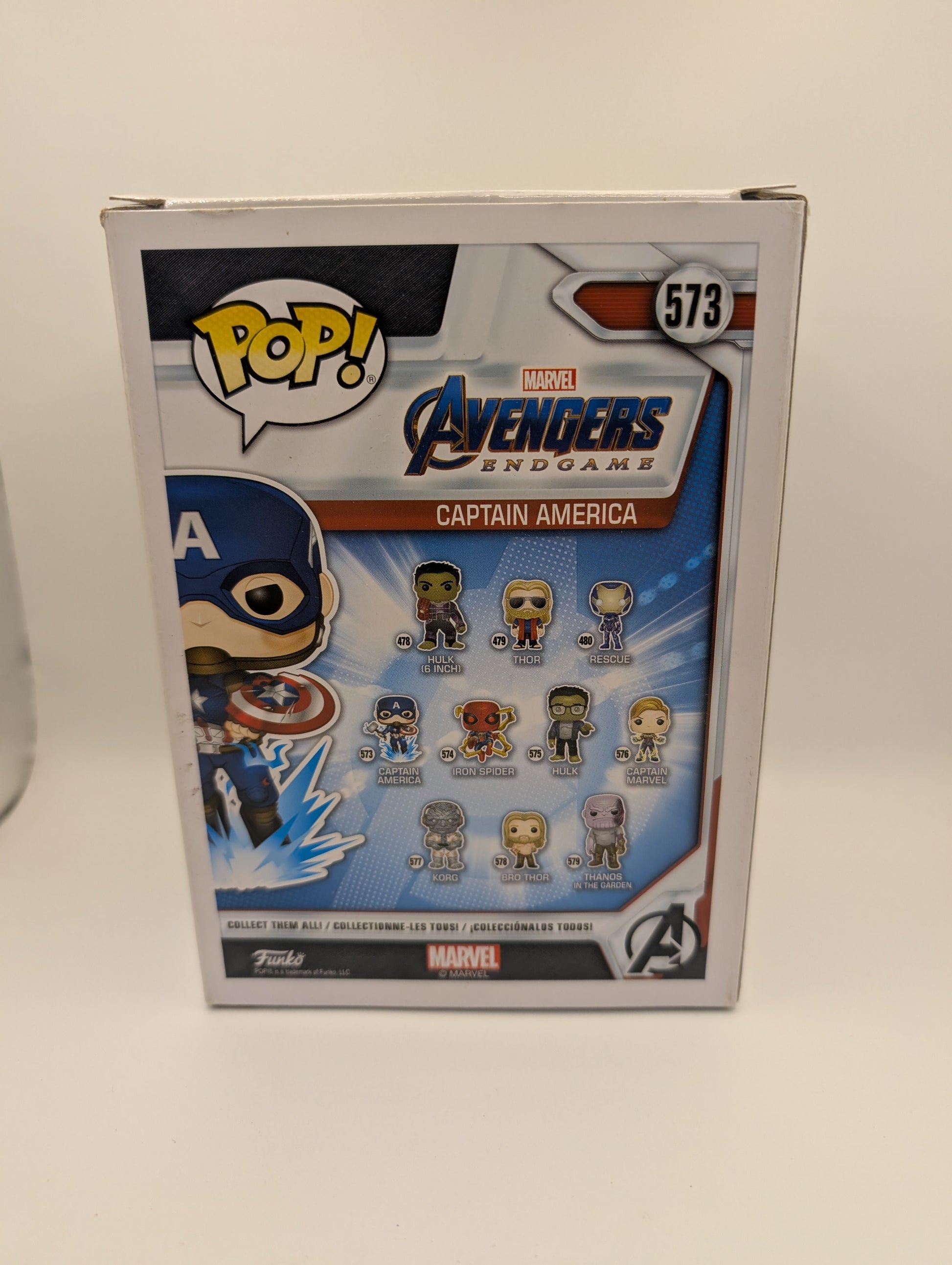 Funko Pop Vinyl Avengers #573 Captain America FRENLY BRICKS - Open 7 Days