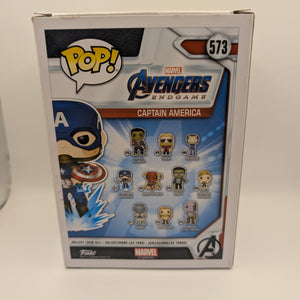 Funko Pop Vinyl Avengers #573 Captain America FRENLY BRICKS - Open 7 Days