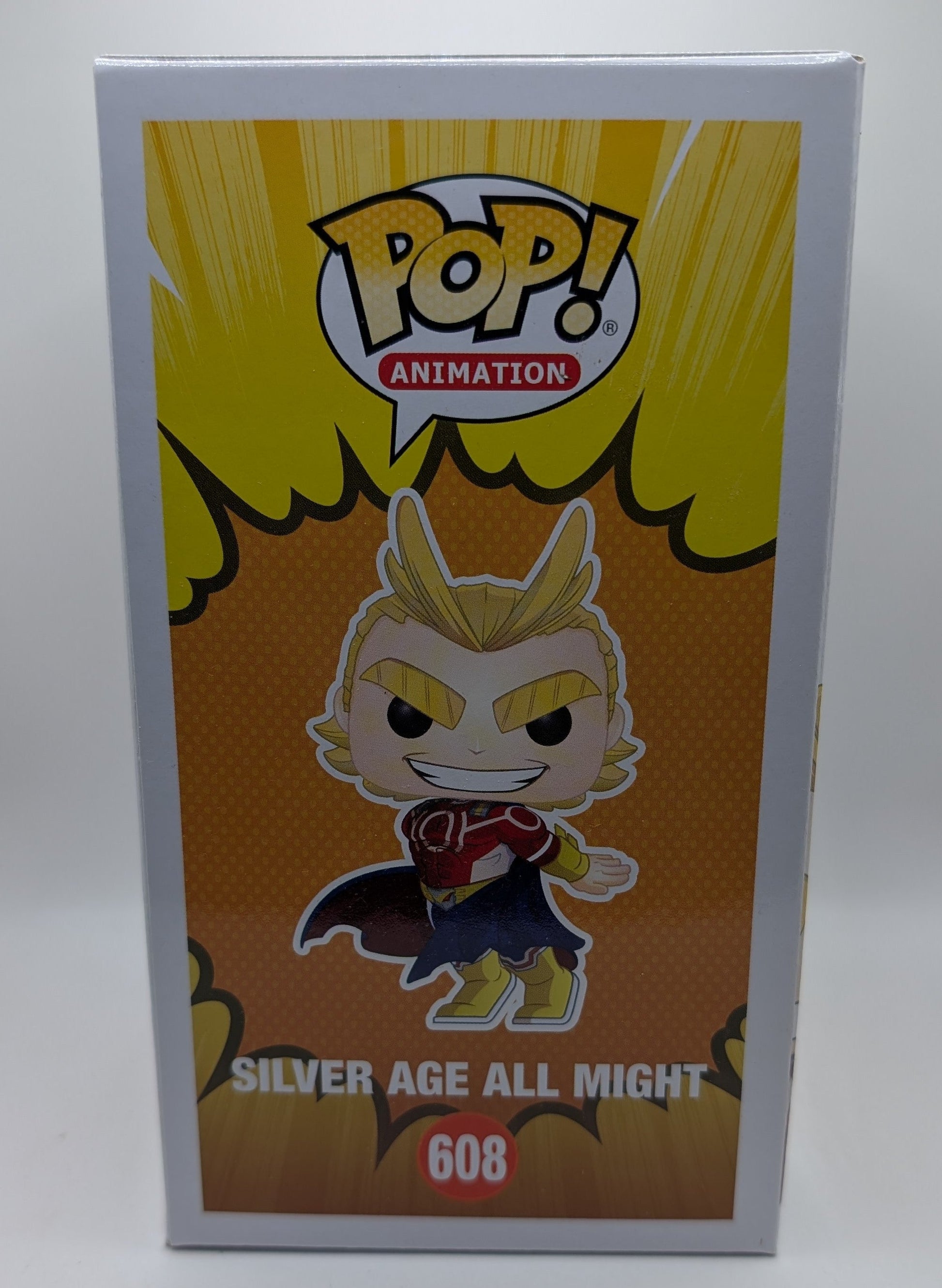 My Hero Academia - Silver Age All Might #608 - Funko Pop! Vinyl - New FRENLY BRICKS - Open 7 Days