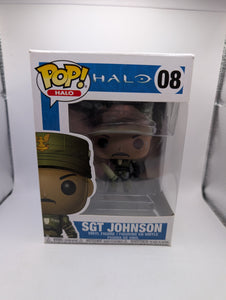 SGT Johnson Pop 08 - Halo Funko Pop! Vinyl 2018 Vaulted