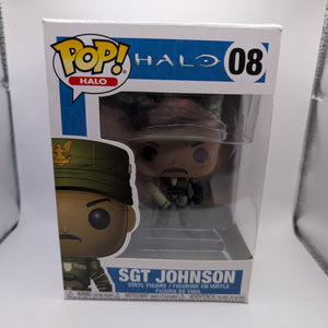 SGT Johnson Pop 08 - Halo Funko Pop! Vinyl 2018 Vaulted FRENLY BRICKS - Open 7 Days