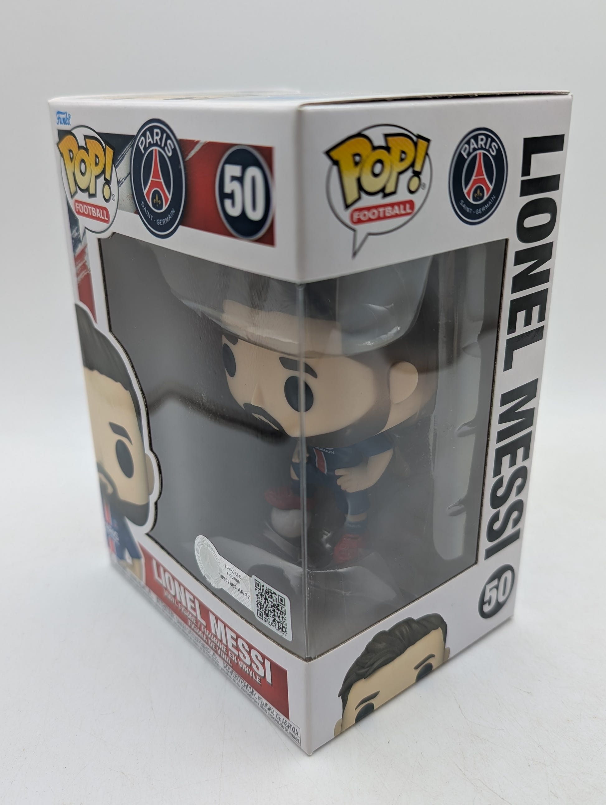 Funko Pop! Football Soccer Paris Saint-Germain - Lionel Messi Figure #50 image 8
