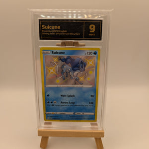 2021 Pokemon SWSH Suicune Holo Shining Fates #SV022 Graded 9 FRENLY BRICKS - Open 7 Days