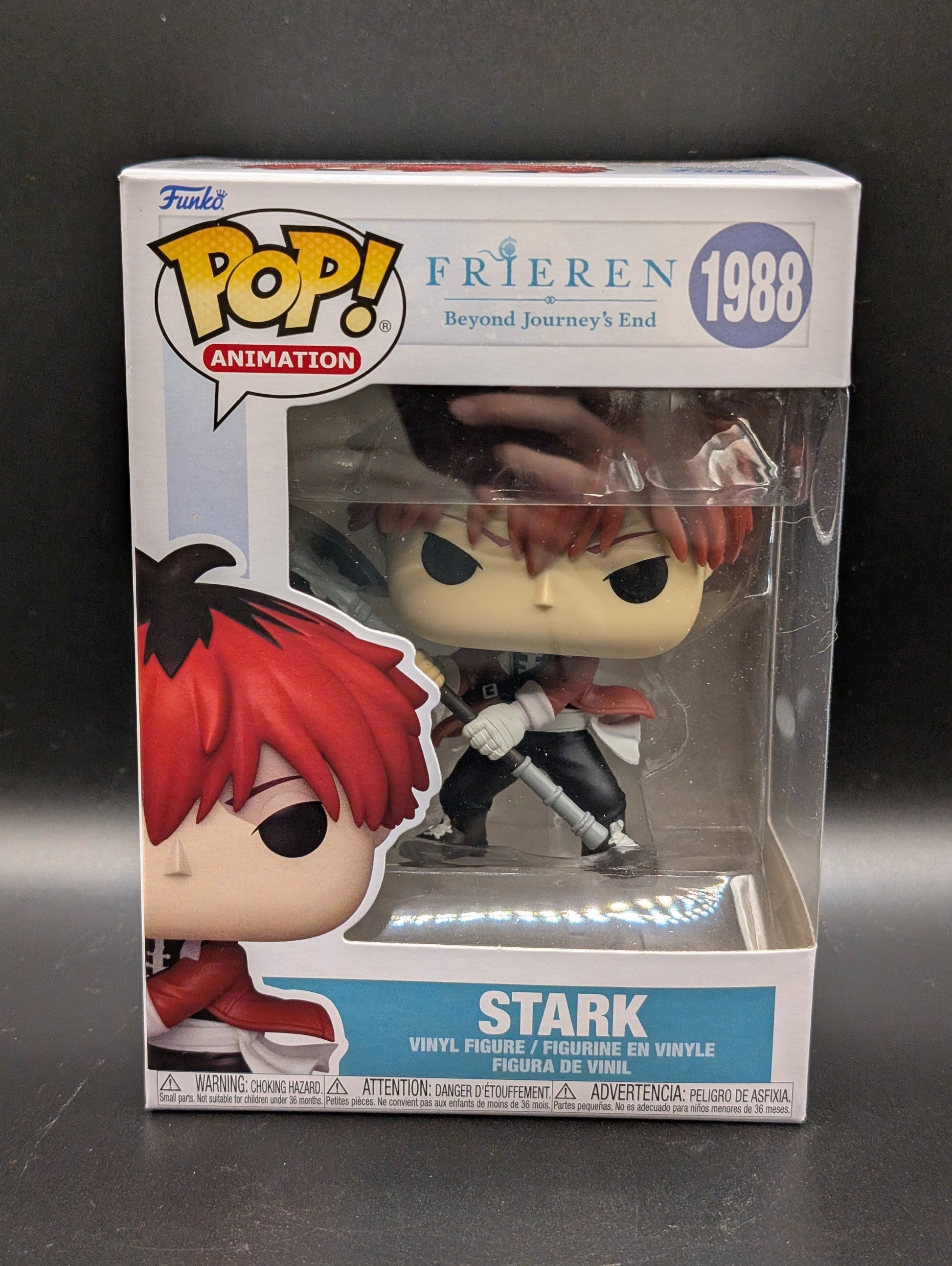 Funko POP! Animation Frieren #1988 Stark Vinyl Collectable FRENLY BRICKS - Open 7 Days