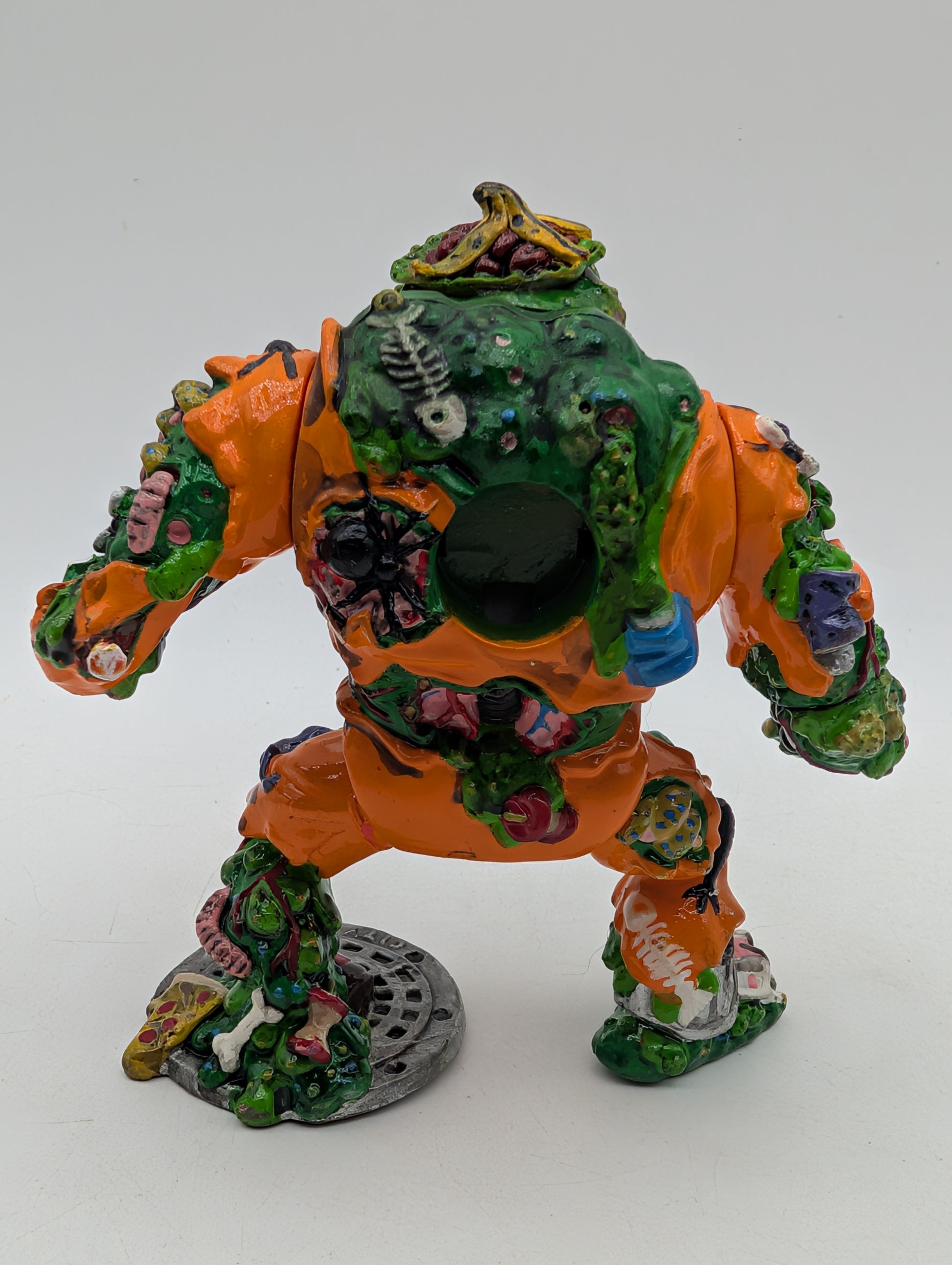 1990 Teenage Mutant Ninja Turtles Playmates TMNT Muckman Play Toy image 3