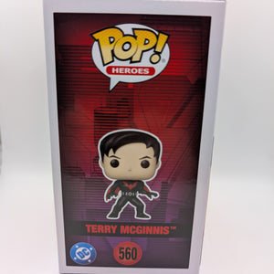 Funko Pop Vinyl Heroes Batman Beyond Terry McGinnis Chase 560