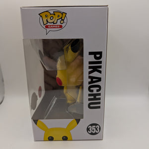 Funko Pop! Pokemon - Pikachu 353 Flocked Exclusive FRENLY BRICKS - Open 7 Days