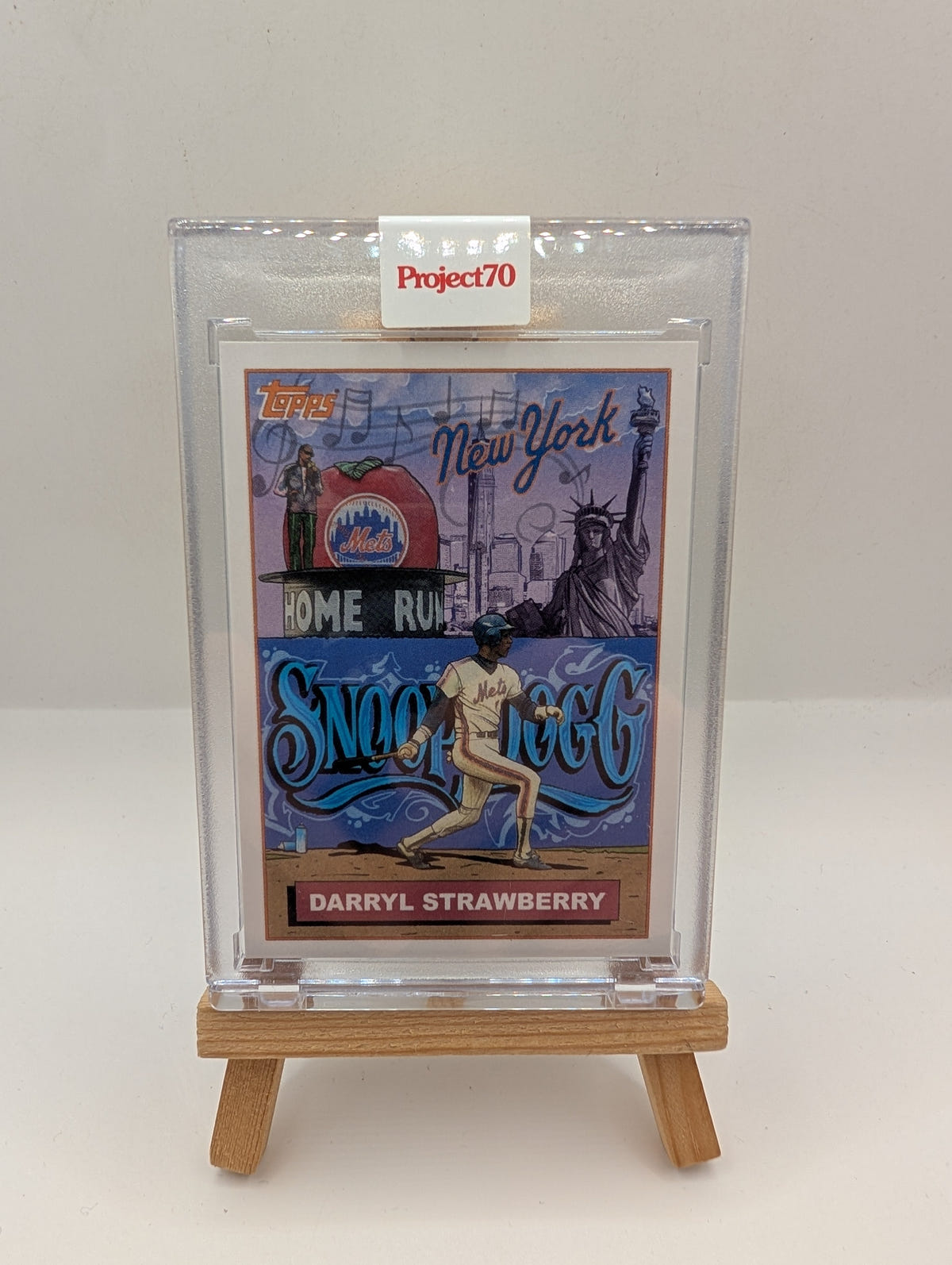 Topps PROJECT 70 Card 353 Darryl Strawberry by Snoop Dogg - PR: 2113 FRENLY BRICKS - Open 7 Days image 1