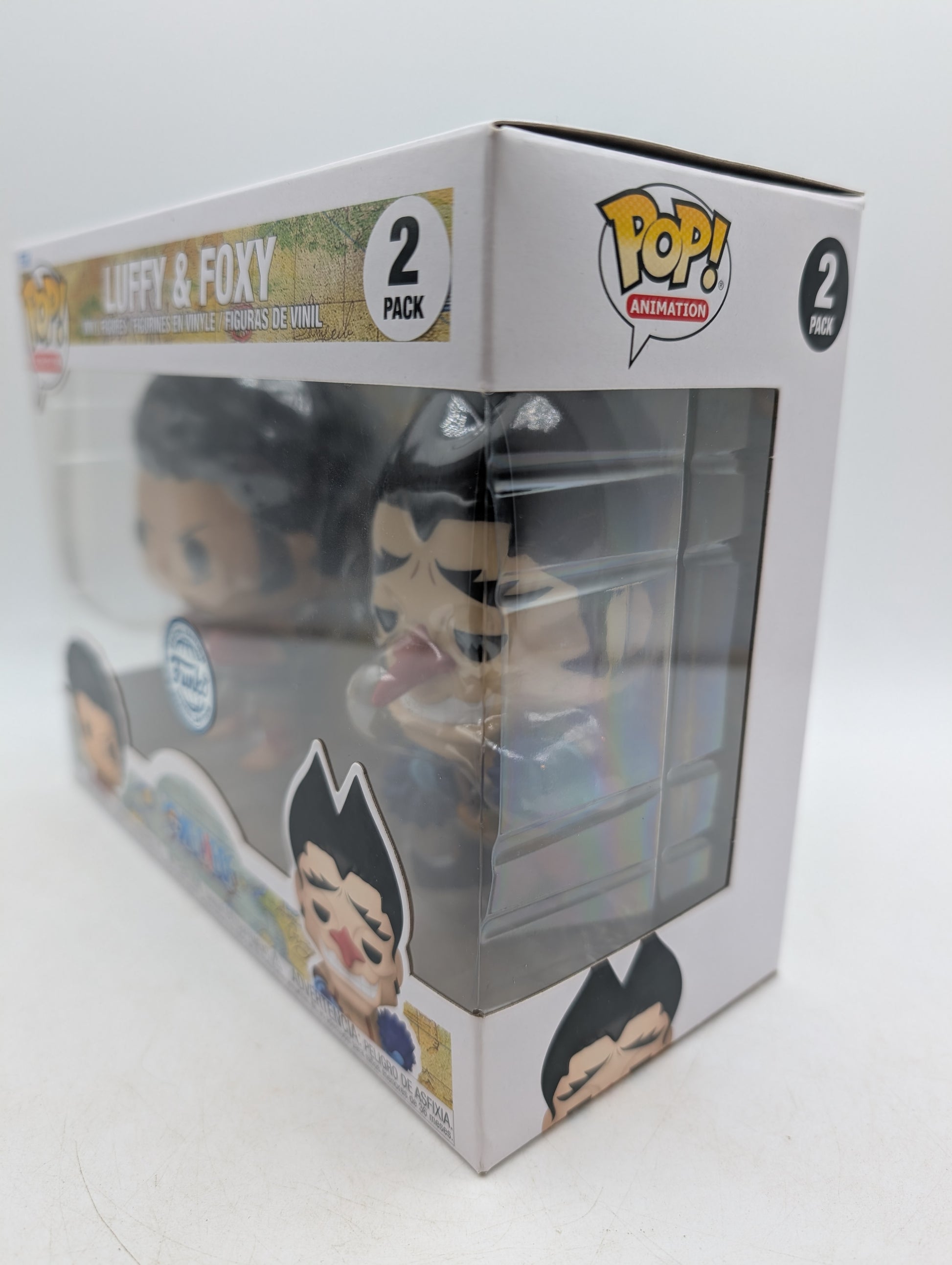 Funko POP! Anime One Piece Luffy & Foxy Figure 2-Pack image 2