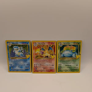 Charizard 4/102 Holo - Celebrations Pokémon 25th Anniversary Blastoise Venusaur FRENLY BRICKS - Open 7 Days