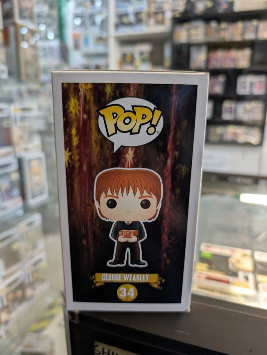 Funko Pop! Vinyl: Harry Potter - George Weasley #34 FRENLY BRICKS - Open 7 Days