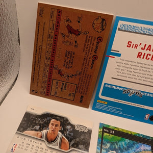 San Antonio Spurs NBA Basketball Card Lot, Rookies, Patch, Auto, George Gervin FRENLY BRICKS - Open 7 Days