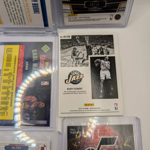 Utah Jazz NBA Basketball Card Lot, Rookies, Patch, Auto, Numbered, Karl Malone FRENLY BRICKS - Open 7 Days