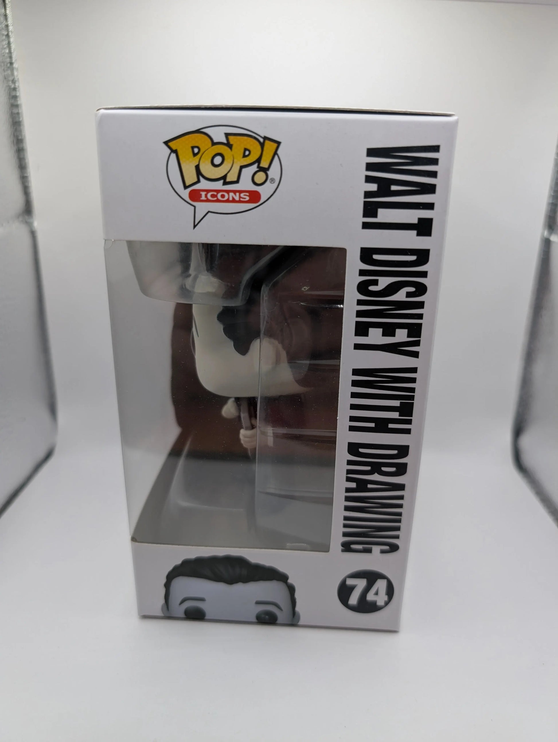 Funko POP! Icons Disney 100 WALT DISNEY WITH DRAWING #74 FRENLY BRICKS - Open 7 Days