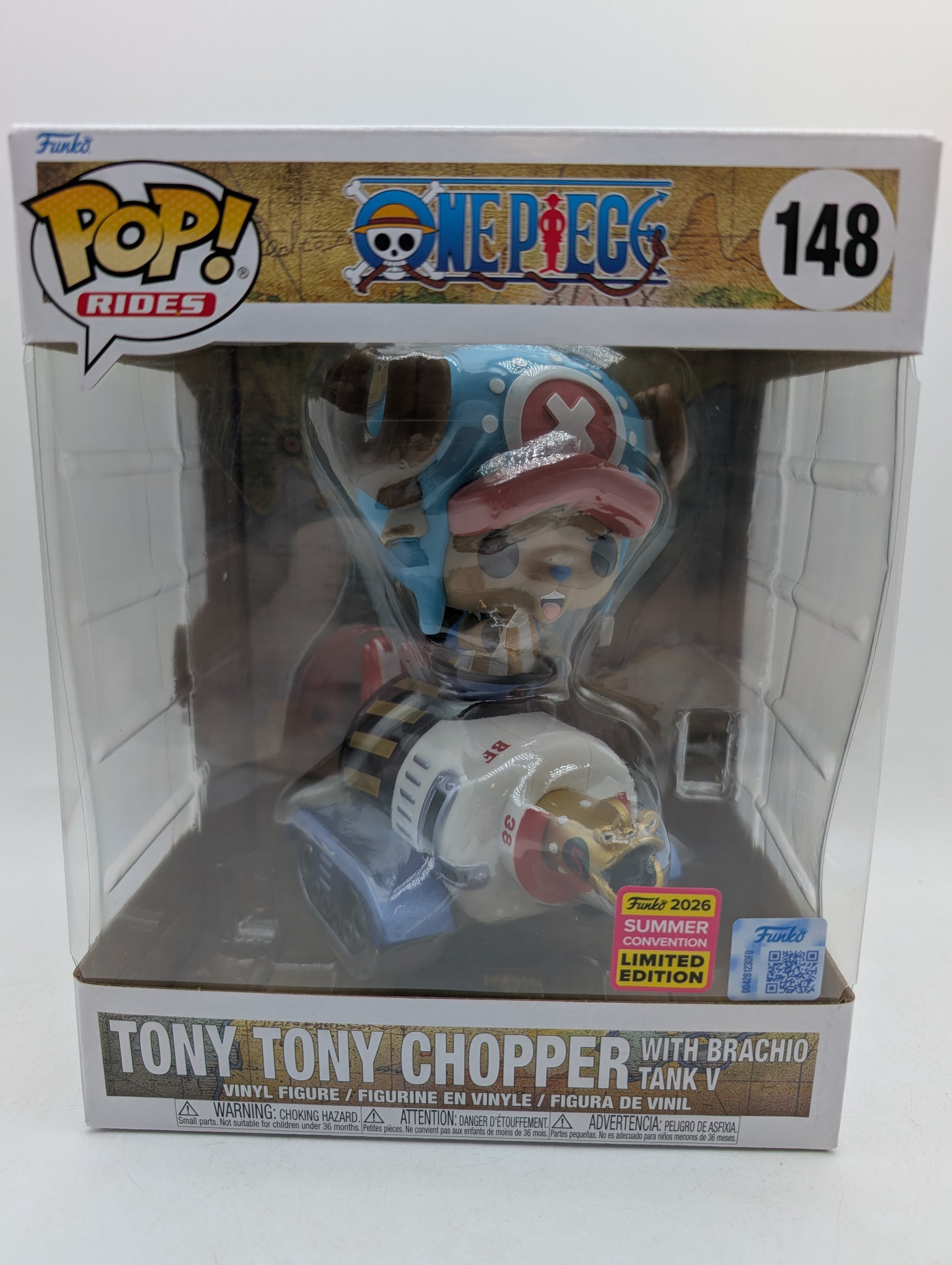 Funko Pop! One Piece Tony Tony Chopper Brachio Tank V SDCC 2026 #148 image 1