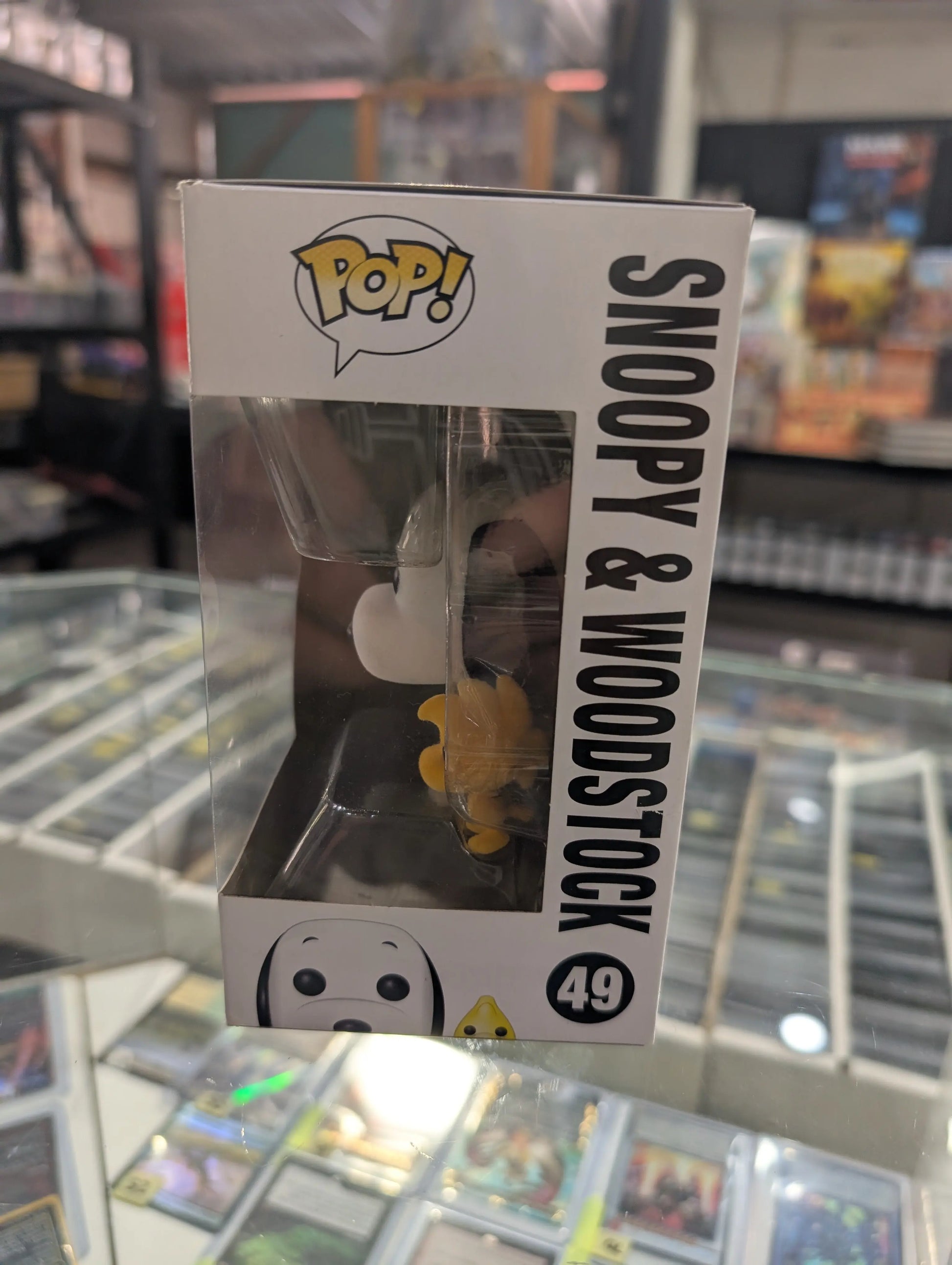 PEANUTS Snoopy & Woodstock (Flocked) EXCLUSIVE FUNKO Pop Vinyl Figure 49 FRENLY BRICKS - Open 7 Days