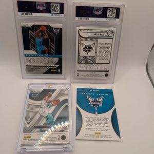 Charlotte Hornets NBA Basketball Card Lot, Rookies, Patch, Auto, Graded, Lamelo Ball #2 FRENLY BRICKS - Open 7 Days