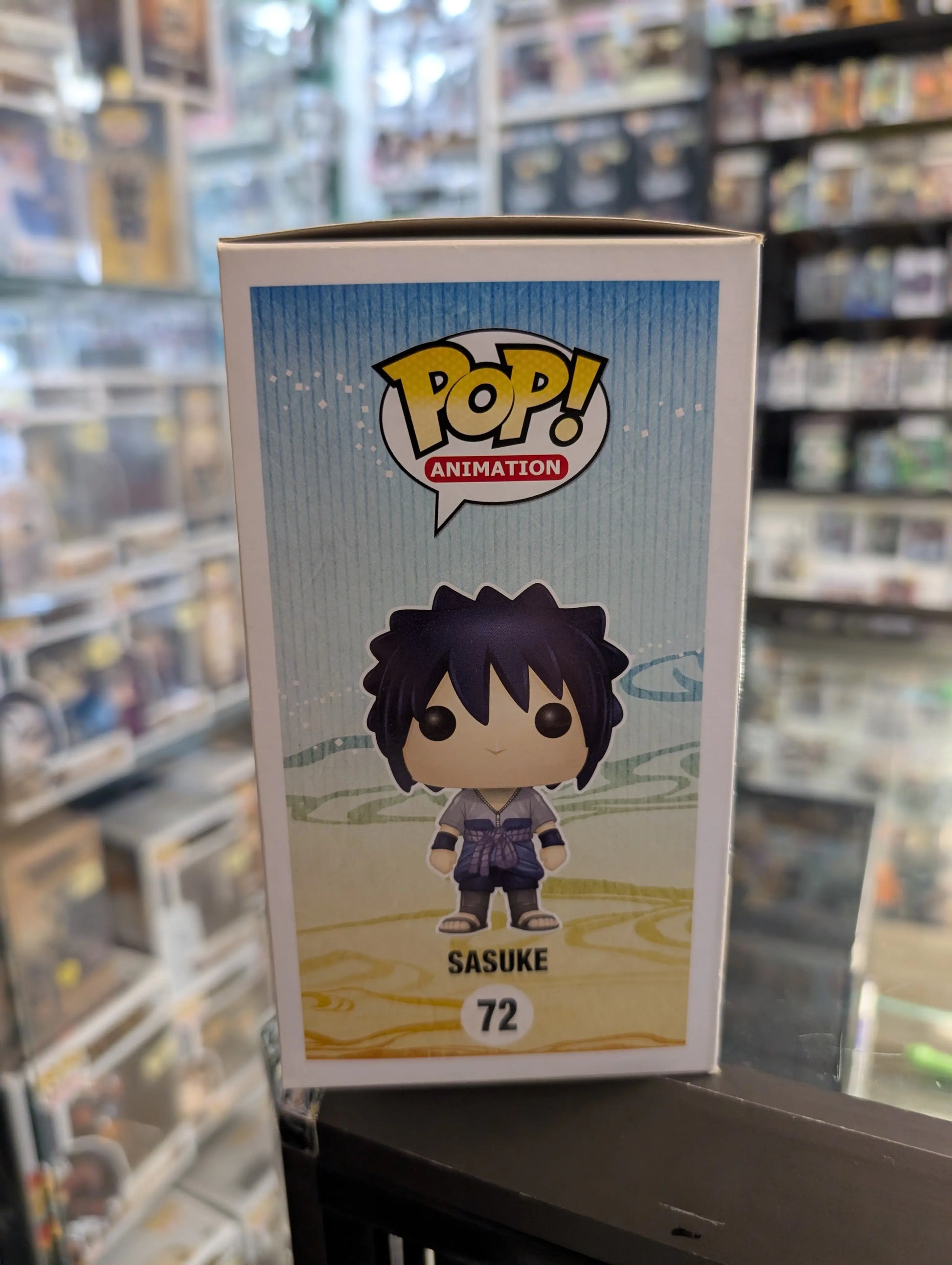 Funko Pop! Anime: Naruto Shippuden - Sasuke Uchiha #72 Vinyl Figure FRENLY BRICKS - Open 7 Days