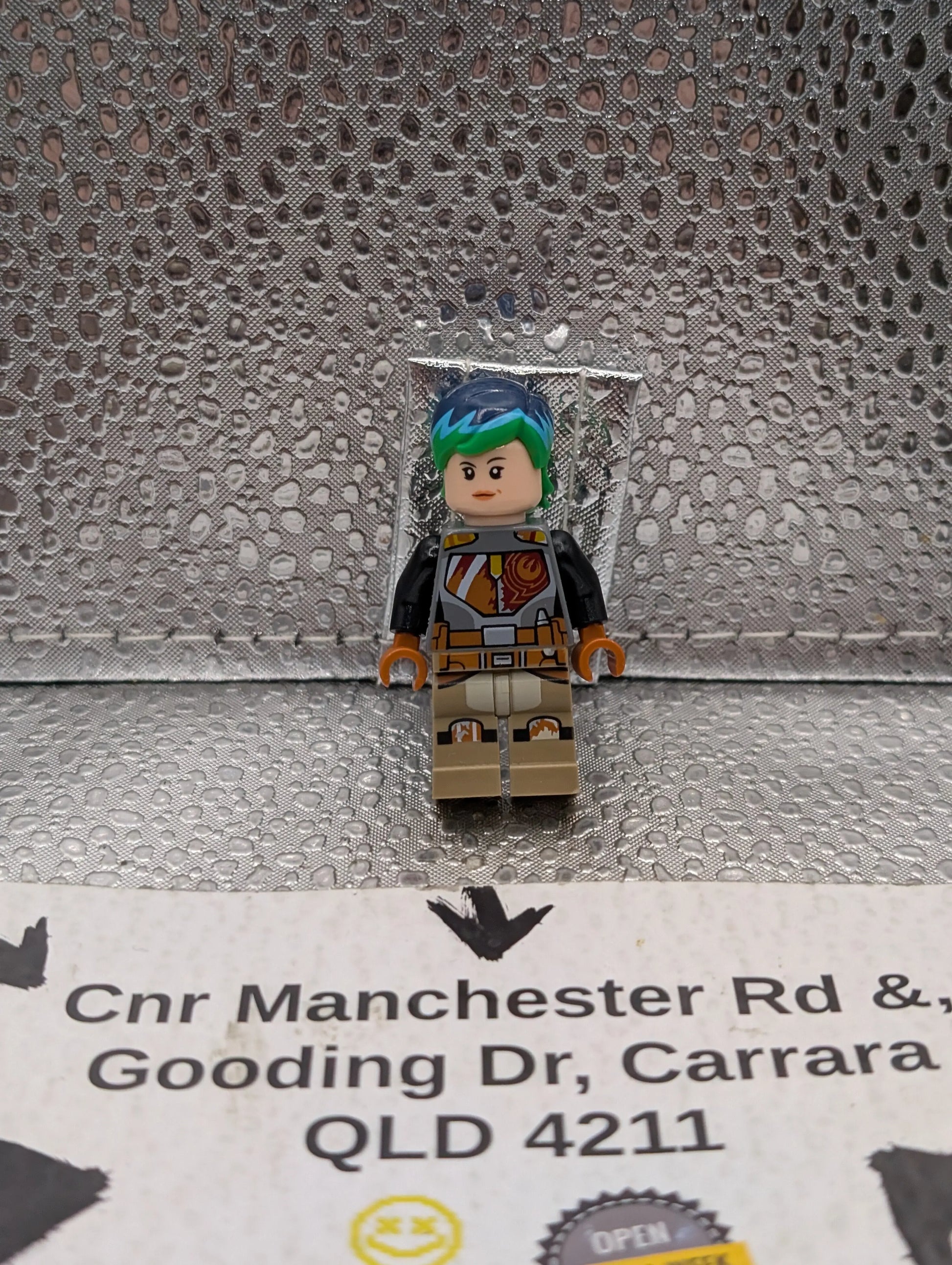 LEGO Star Wars Sabine Wren (green/blue Hair) Minifigure from Set #75150 (sw0742) FRENLY BRICKS - Open 7 Days