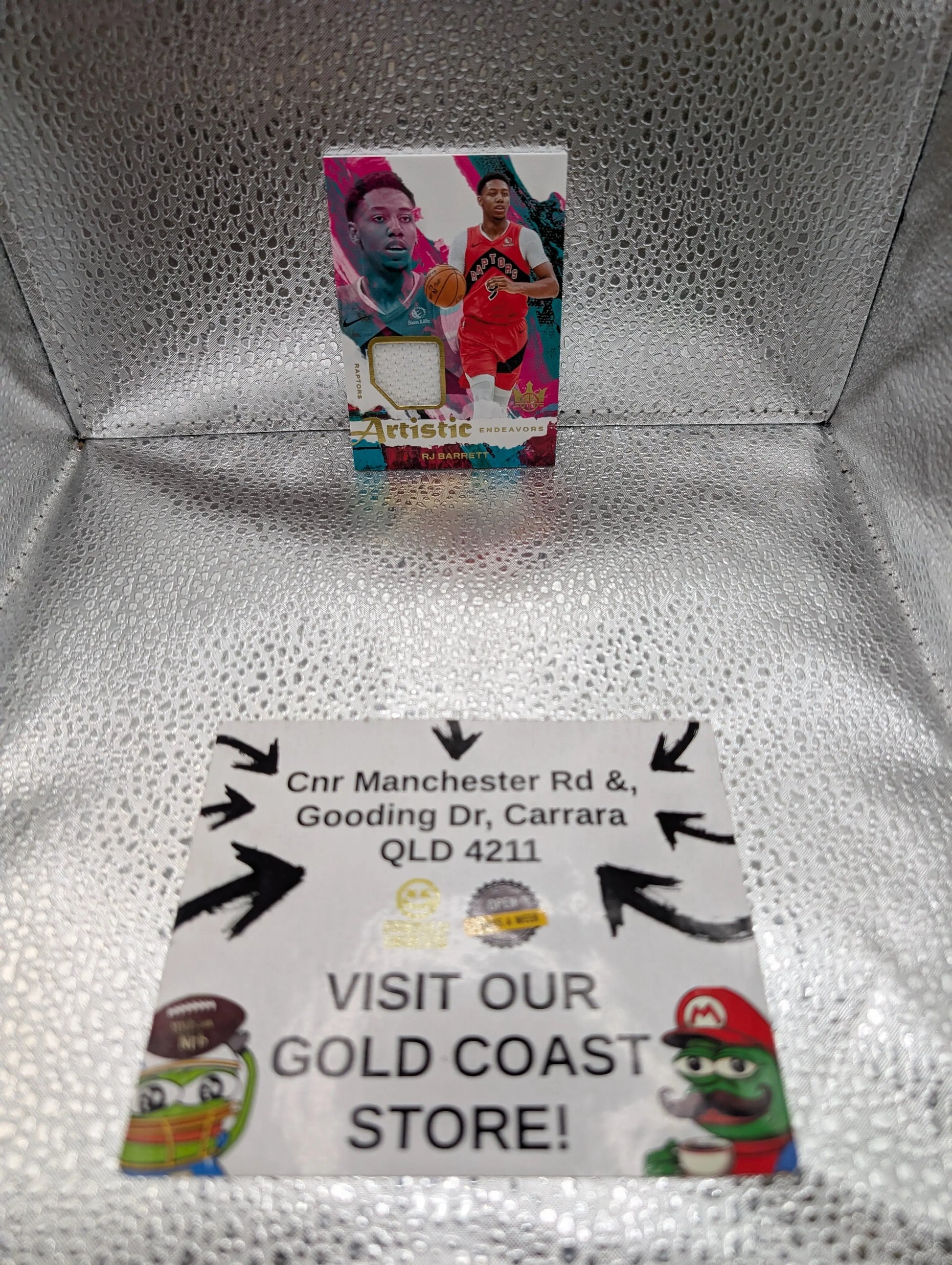 2024-25 Court Kings RJ BARRETT Artistic Endeavors Jersey Relic #RJB (C) FRENLY BRICKS - Open 7 Days