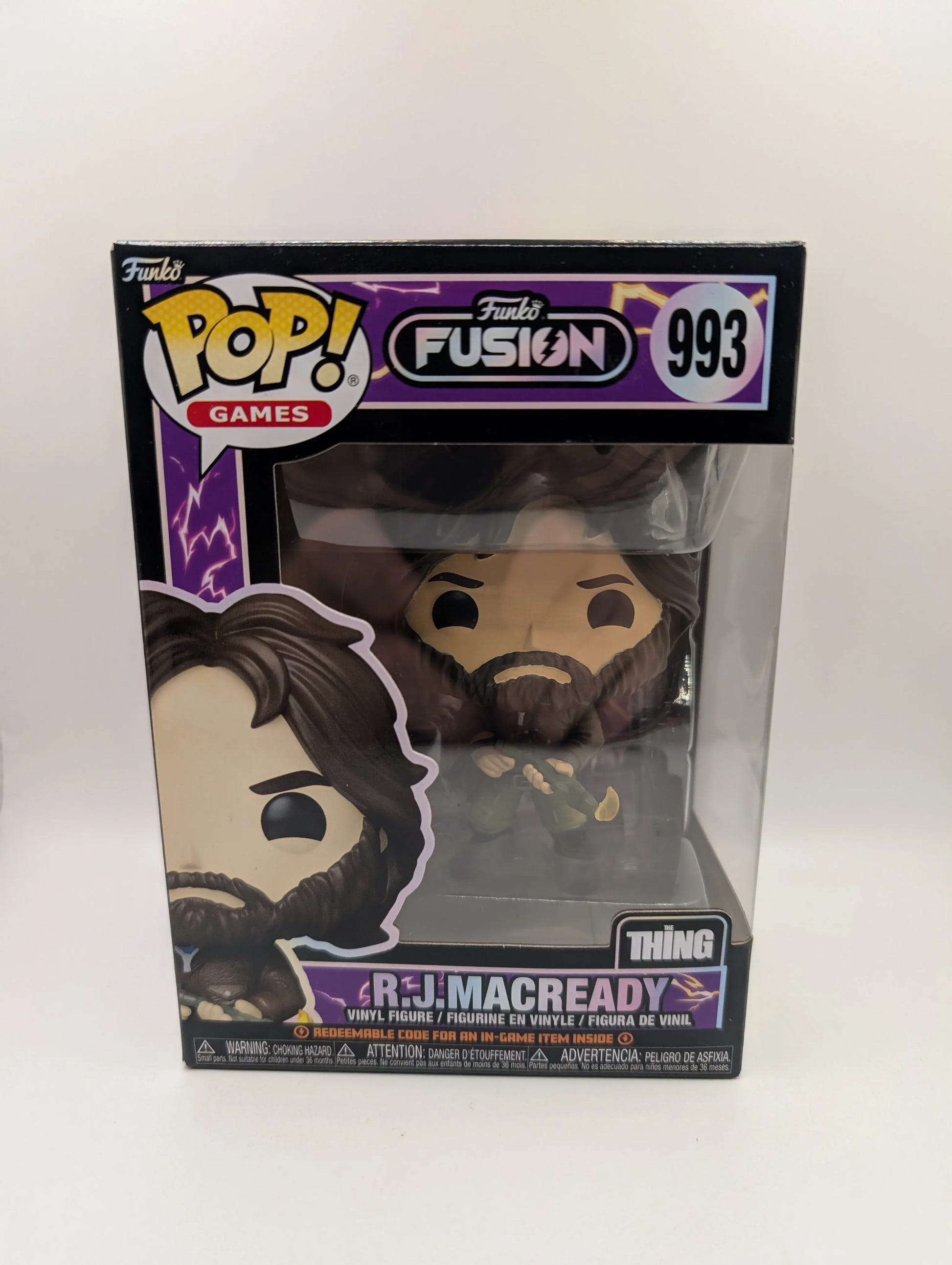 Funko Pop! Games R.J. Macready # 993 The Thing Funko Fusion Vinyl Figure FRENLY BRICKS - Open 7 Days image 1