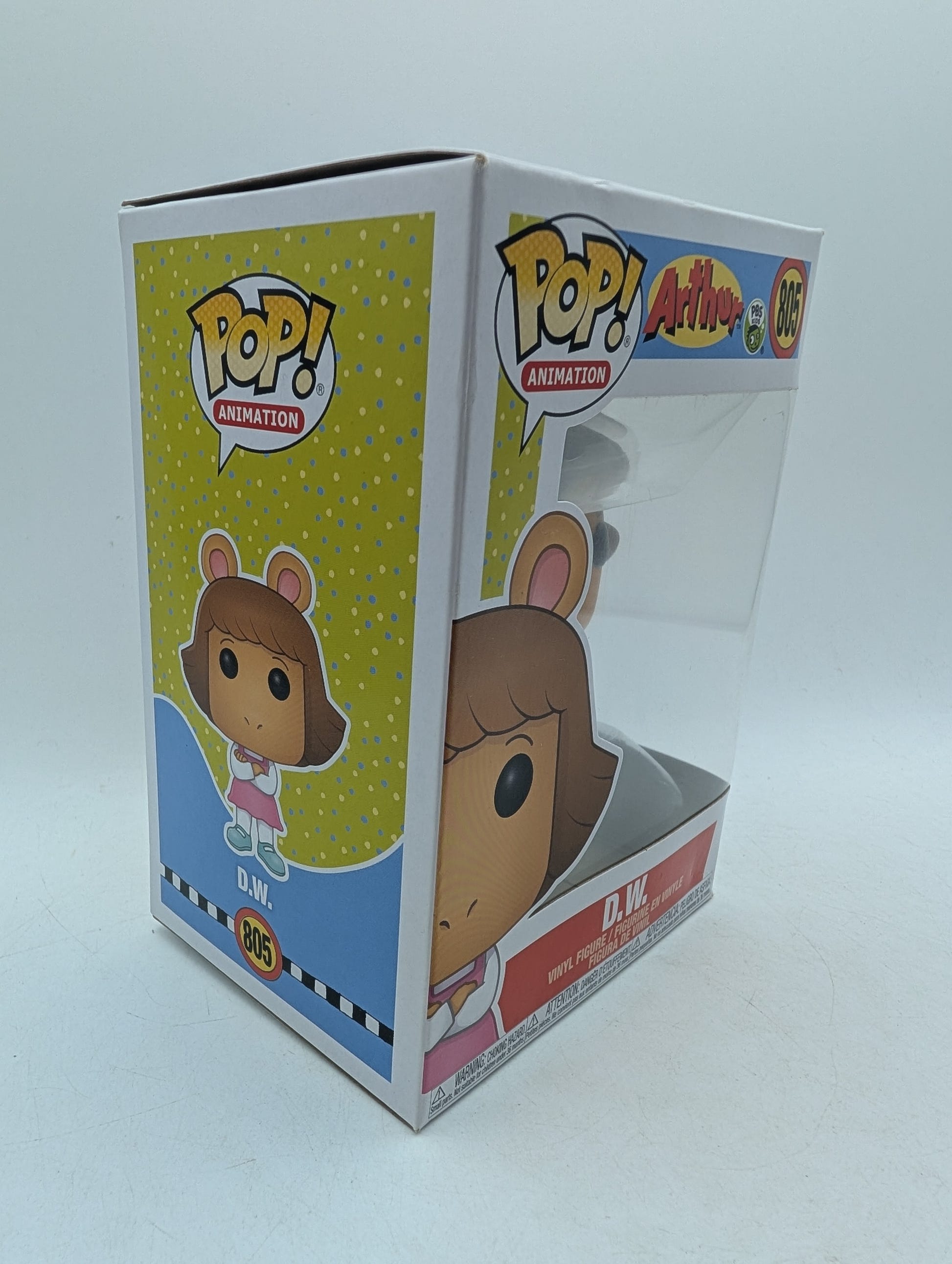 Funko Pop Animation Vinyl Figure Arthur - D.W. Dora Winifred #805 PBS Kids image 2