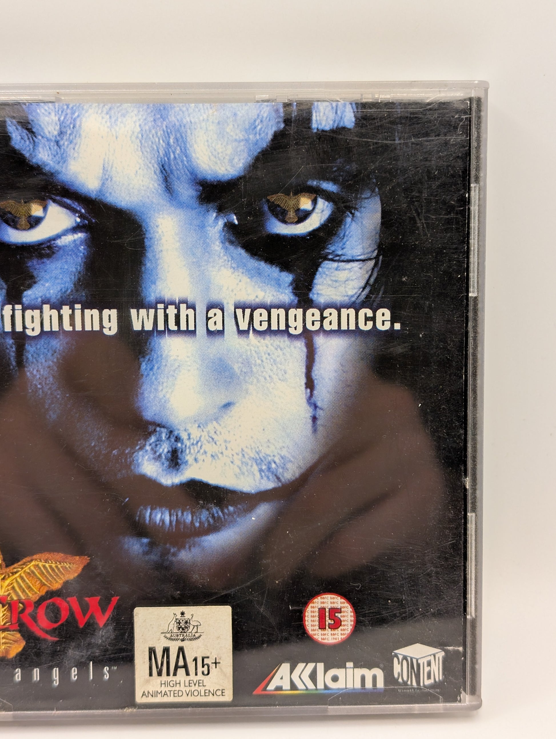 The Crow: City Of Angels + Manual - PS1 - Tested & Working