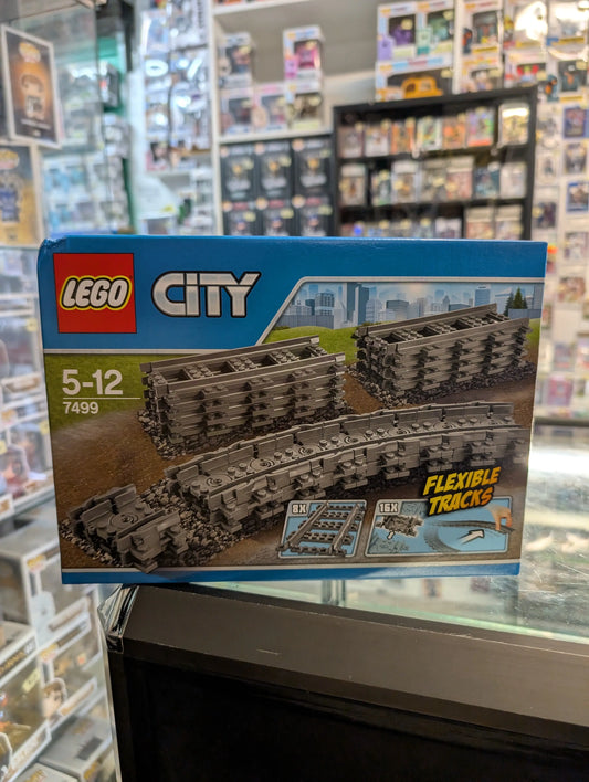 LEGO City 7499 Flexible & Straight Train Tracks New Retired Sealed Building Set FRENLY BRICKS - Open 7 Days